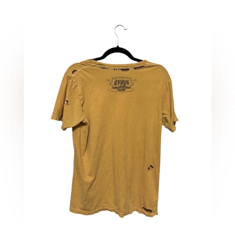 Bandwagon Miranda Lambert Junk Gypsy Shirt Women’s Size:‎ Large distressed - Picture 2 of 2